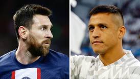 VIDEO| El afectuoso saludo entre Alexis Sánchez y Lionel Messi en la antesala del Olympique Marsella vs PSG 