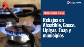 Descuentos en el Gas: Conoce las rebajas en Abastible, Gasco, Lipigas, Enap y municipalidades