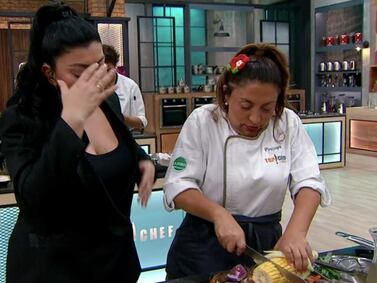 “¿Cómo se le ocurre?”: Chef Fernanda Fuentes evitó accidente de Pincoya en “Top Chef VIP”