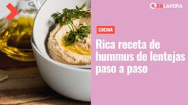 Receta de hummus de lentejas: Revisa esta deliciosa preparación paso a paso