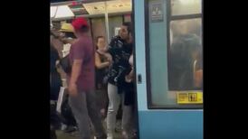 VIDEO | Hombre amenazó con una pistola a pasajeros en el Metro de Santiago