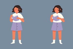¿Lo lograrás? Intenta encontrar las 4 diferencias entre las lectoras
