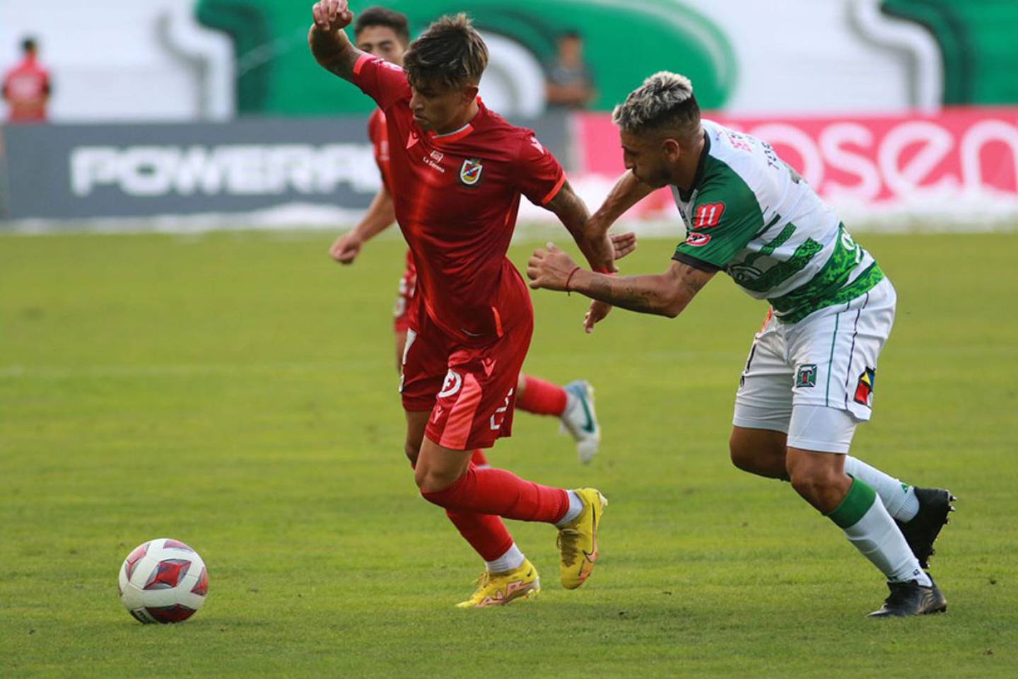 El partido de la primera rueda, jugado el 11 de marzo pasado, entre Deportes Temuco y Deportes La Serena.