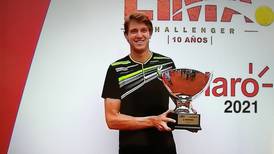 Nicolás Jarry corona su gran semana en Perú con el título del Challenger de Lima 2