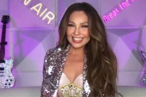 Thalía convivió con los integrantes de “La Casa de los Famosos México”