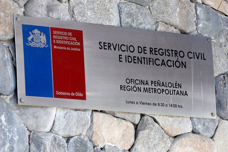 Registro Civil de Chile en Santiago