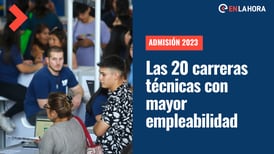 Admisión 2023: Estas son las 20 carreras técnicas con mejor empleabilidad en el país