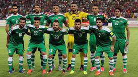 El festejo en el bus de los jugadores de Irak tras vencer a Irán