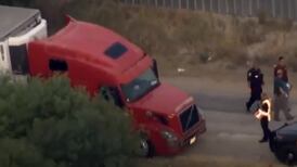 VIDEO | Descubren 50 migrantes fallecidos dentro de un camión en Texas