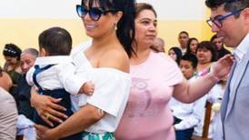 "Un día para recordar": Mariela Montero comparte fotos inéditas del bautizo de su bebé