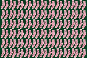 Test Visual: ¿Serás capaz de encontrar los 2 calcetines diferentes?
