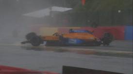 VIDEO | Brutal choque de Lando Norris en clasificación del Gran Premio de Bélgica de Fórmula Uno