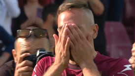 VIDEO | No aguantó las lágrimas: así fue la despedida de Franck Ribéry en la Serie A