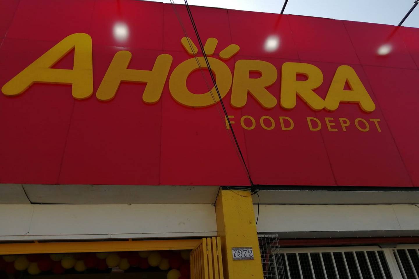 Ahorra Food Depot.