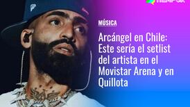 Arcángel en Chile: Este sería el setlist del artista en el Movistar Arena y en Quillota