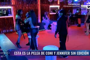 Si hubo empujón: Así inició la pelea de Constanza Capelli y Pincoya en “Gran Hermano” Chile