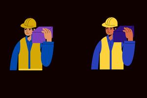 Test visual: ¿Podrás encontrar las 8 diferencias del albañil en menos de 15 segundos?