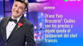 "Yann Yvin Brasserie": Cuáles son los precios y dónde queda el restaurant del chef francés