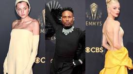 Grandes mangas, gorros de baño, y trajes de color: Los looks más excéntricos que se tomaron la alfombra roja en los Premios Emmys 2021