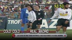 VIDEO | A 30 años de la victoria de Colo Colo ante Real Madrid en el Monumental