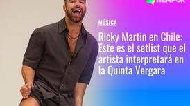 Ricky Martin en Chile: Este es el setlist que el artista interpretará en la Quinta Vergara