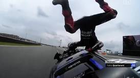 VIDEO | La escalofriante caída que sufrió Fabio Quartararo en el MotoGP de Países Bajos