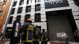 VIDEO |  Incendio afectó a Mall Vivo Imperio de Santiago Centro: Siniestro fue controlado