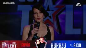 Potente y conmovedora presentación sobre femicidios emocionó al jurado y animadoras de "Got Talent Chile": "Es muy difícil hablar con fluidez"