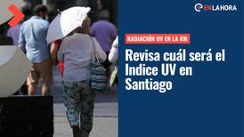 Radiación UV Santiago | Revisa el índice UV para este domingo 24 de abril en la Región Metropolitana