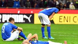 El dolor de un grande: Italia cayó ante Macedonia y quedó nuevamente fuera del Mundial