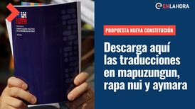 Propuesta de Nueva Constitución traducida en lenguas indígenas: Revisa el texto en mapuzungun, rapa nui y aymara