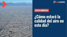 ¿Habrá Alerta Ambiental en la RM? | Revisa cómo estará el aire este martes 30 de agosto en Santiago