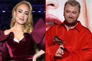 ¿Son la misma persona?: En los Grammy 2023 continuó el misterio que involucra a Sam Smith y Adele