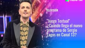 "Juego textual": Cuándo y a qué hora se estrena el nuevo programa de Sergio Lagos en Canal 13