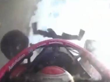 VIDEO | Impactante accidente en la IndyCar: Rueda salió volando sobre el público en las 500 millas de Indianápolis