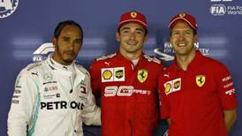 Leclerc ratifica su buen momento y se quedó con la pole position de Singapur