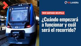 Tren Santiago-Melipilla: ¿Cuándo estará listo, cuáles serán las estaciones y cuánto tiempo demorará?