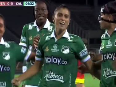 VIDEO | ¡Gol chileno en Colombia! Gisela Pino marca para el Deportivo Cali en los cuartos de final ante Deportivo Pereira