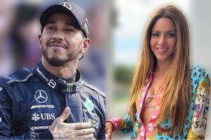 Shakira aviva rumores de romance con Lewis Hamilton tras su llegada al GP de España de Fórmula 1