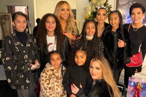 Así disfrutaron las Kardashian-Jenner del último concierto de Mariah Carey