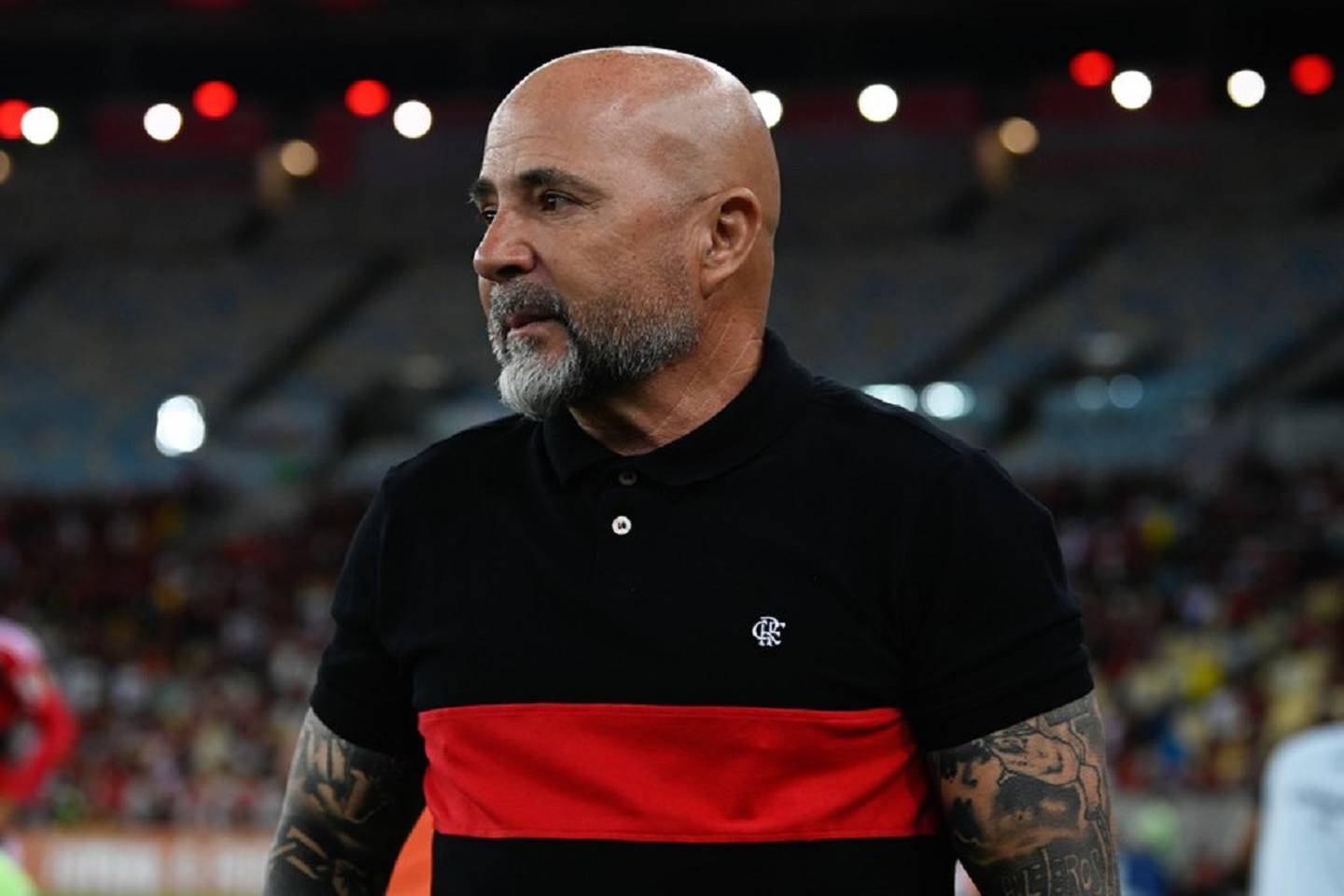 Jorge Sampaoli pasa un mal momento en Flamengo.