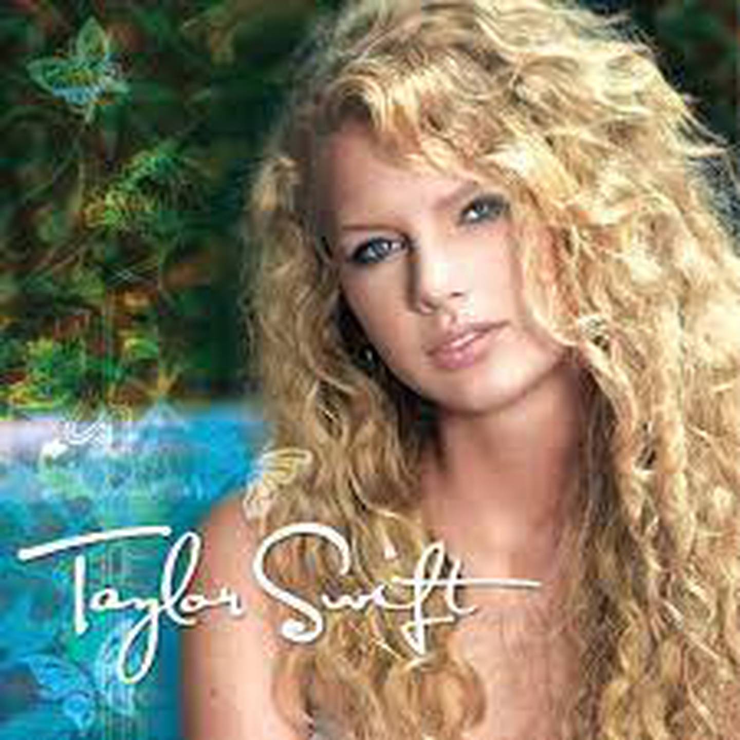 Carátula de su primer álbum "Taylor Swift".