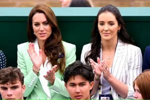 La visita sorpresa de Kate Middleton en el segundo día del torneo de Wimbledon