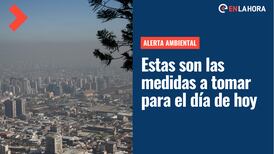 ¿Hay Alerta Ambiental en la Región Metropolitana? Revisa cómo estará la calidad del aire este domingo 14 de agosto en Santiago