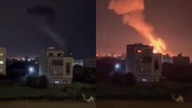 VIDEO | Israel bombardea instalación militar de Hamás en Gaza