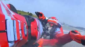 VIDEO | ¡Auch! Marc Márquez tuvo durísima caída en el GP de Portugal