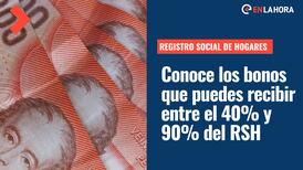 Registro Social de Hogares: Conoce los bonos y subsidios que puedes recibir si estás entre el 40% y 90% de vulnerabilidad social