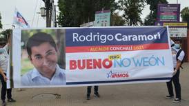"Bueno, pero no we...": el divertido lema de candidato a alcalde en Conchalí