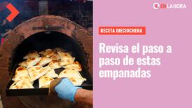 Receta: ¿Fritas o al horno? Conoce el paso a paso de cómo preparar empanadas de pino para este 18 de septiembre