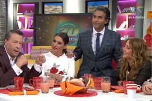 El día que Andrea Legarreta se peleó con Alfredo Adame en pleno programa